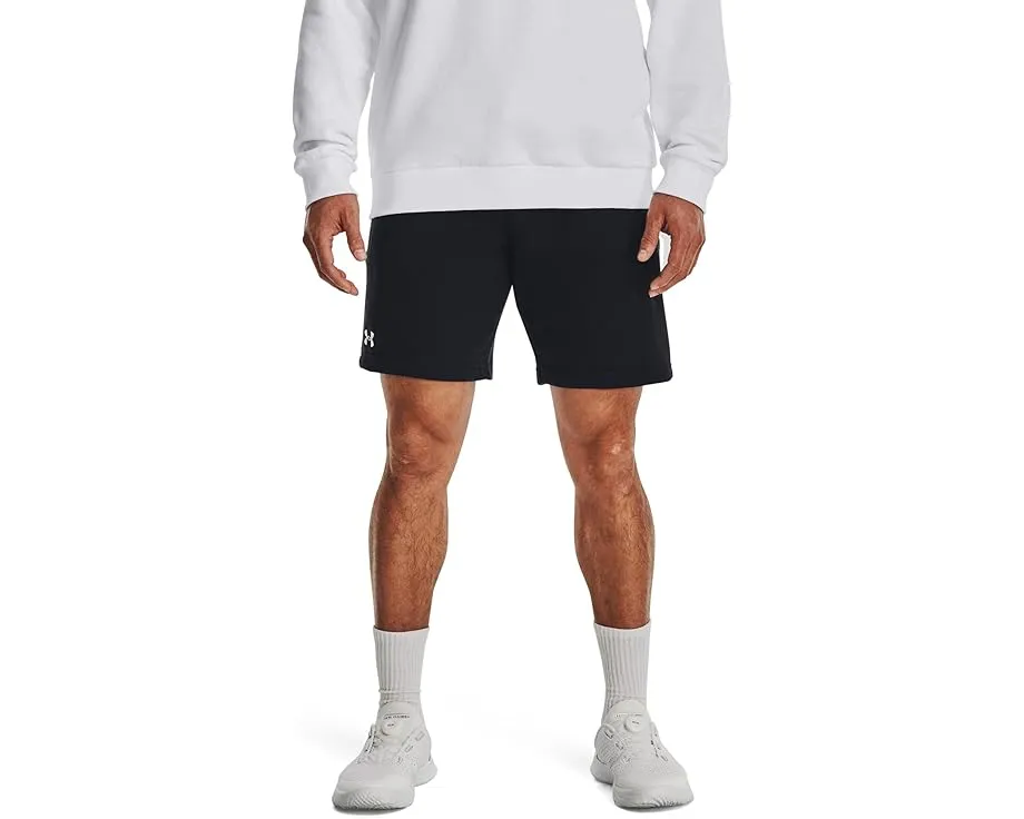 Under Armour Rival Fleece Shorts свободного кроя из мягкого флиса