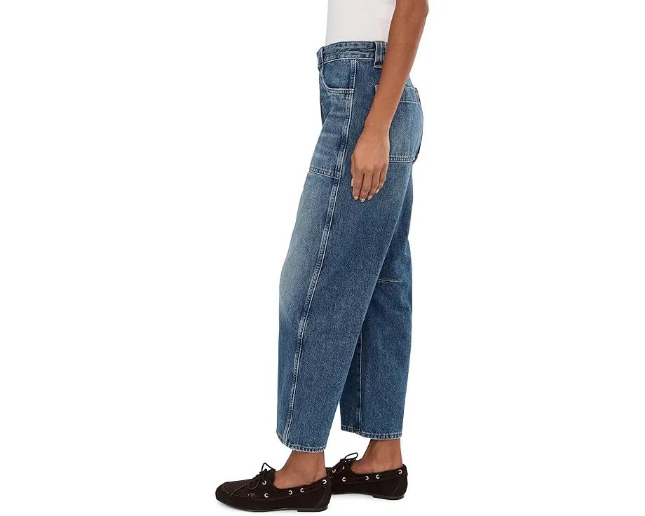 Брюки Madewell Military Darted Barrel In Irmo с широкими штанинами и высокой посадкой