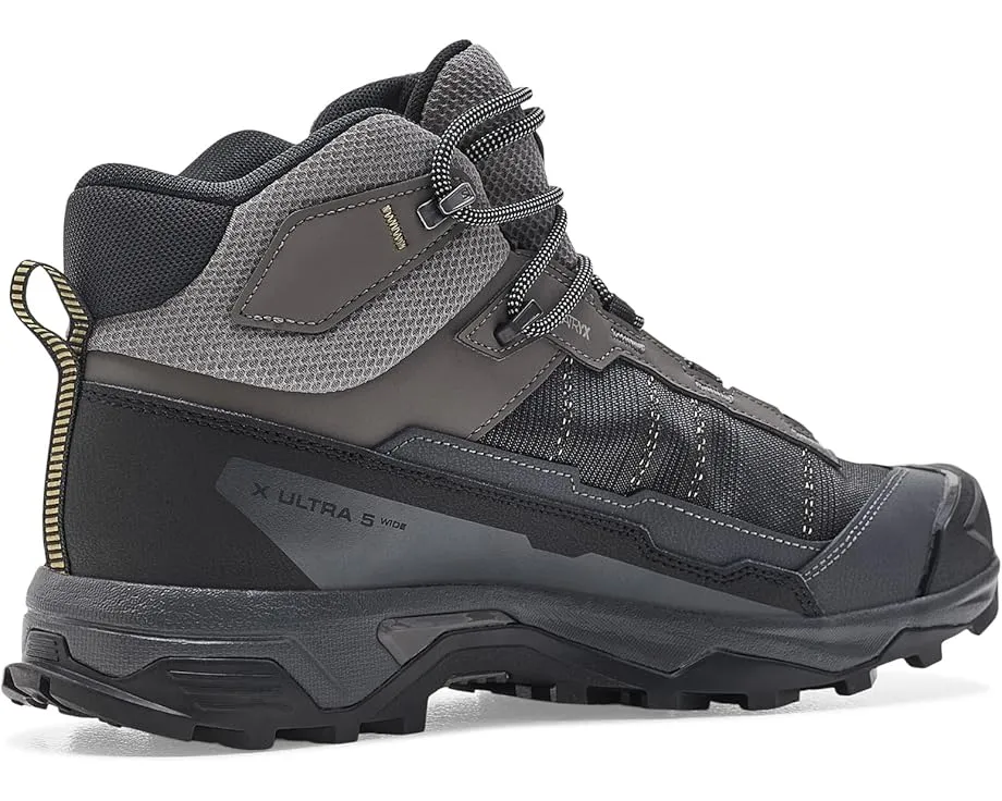 Кроссовки Salomon X Ultra 5 Mid Wide Gore-tex в защитном оттенке