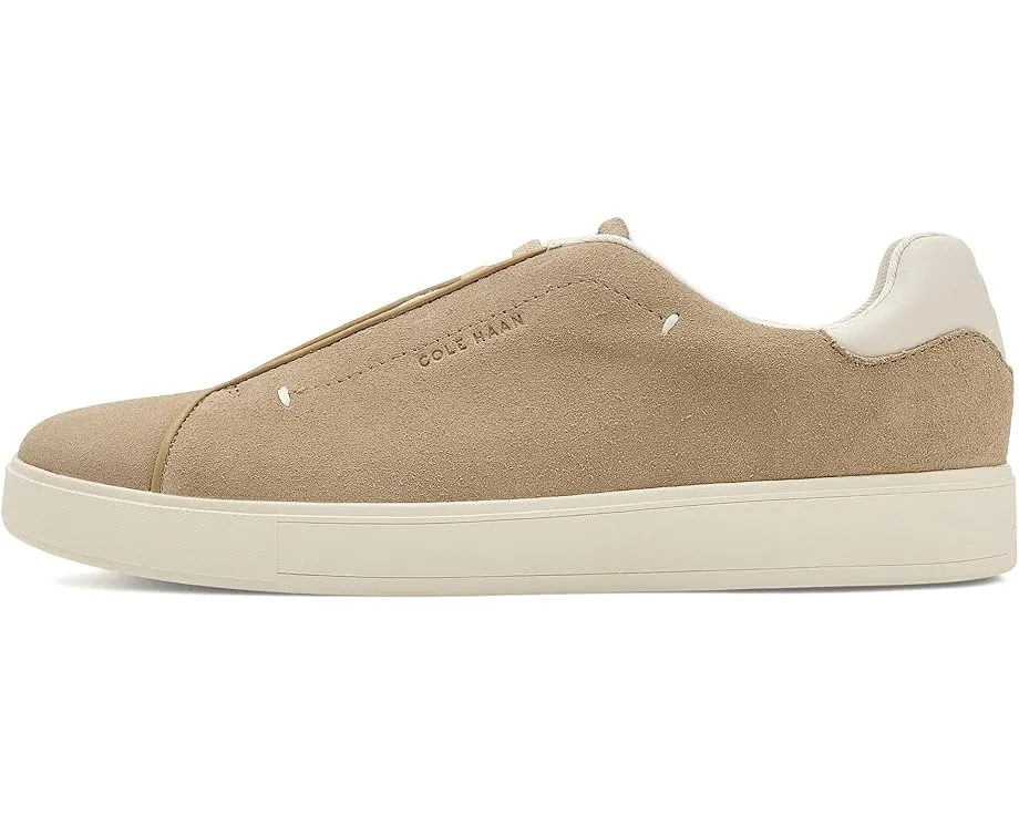 Cole Haan кроссовки Grandpro Luxe Slip On с резиновой чашечной подошвой и эластичными шнурками