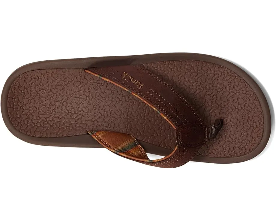 Сандалии Sanuk On The Rocks с быстросохнущим верхом и анатомической поддержкой