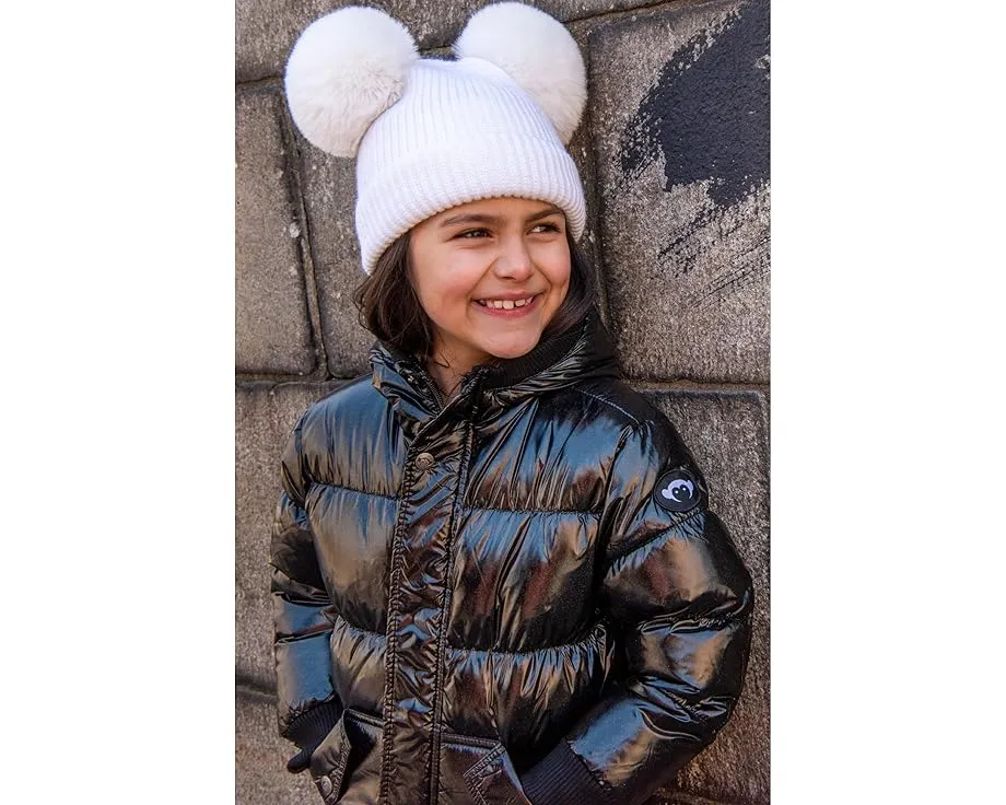 Детская пуховая куртка Appaman Kids с утеплителем из пуха и капюшоном