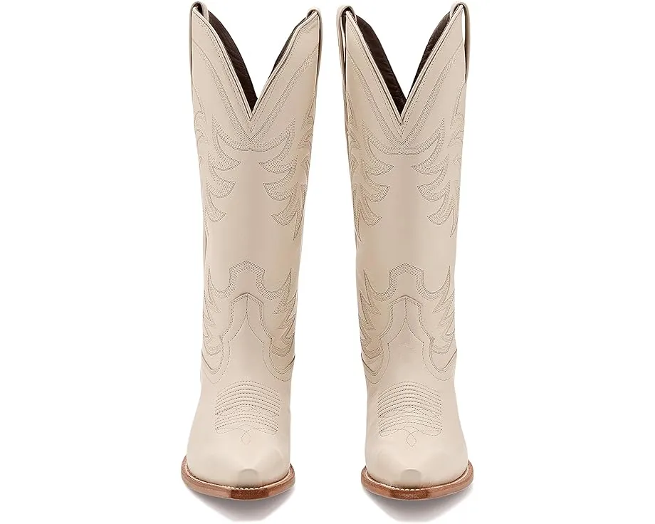 Tecovas The Annie Wide Calf ковбойские сапоги цвета Bone