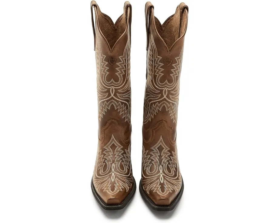 Ковбойские сапоги Ariat Round Up Collins с зауженным носком и блоком каблука