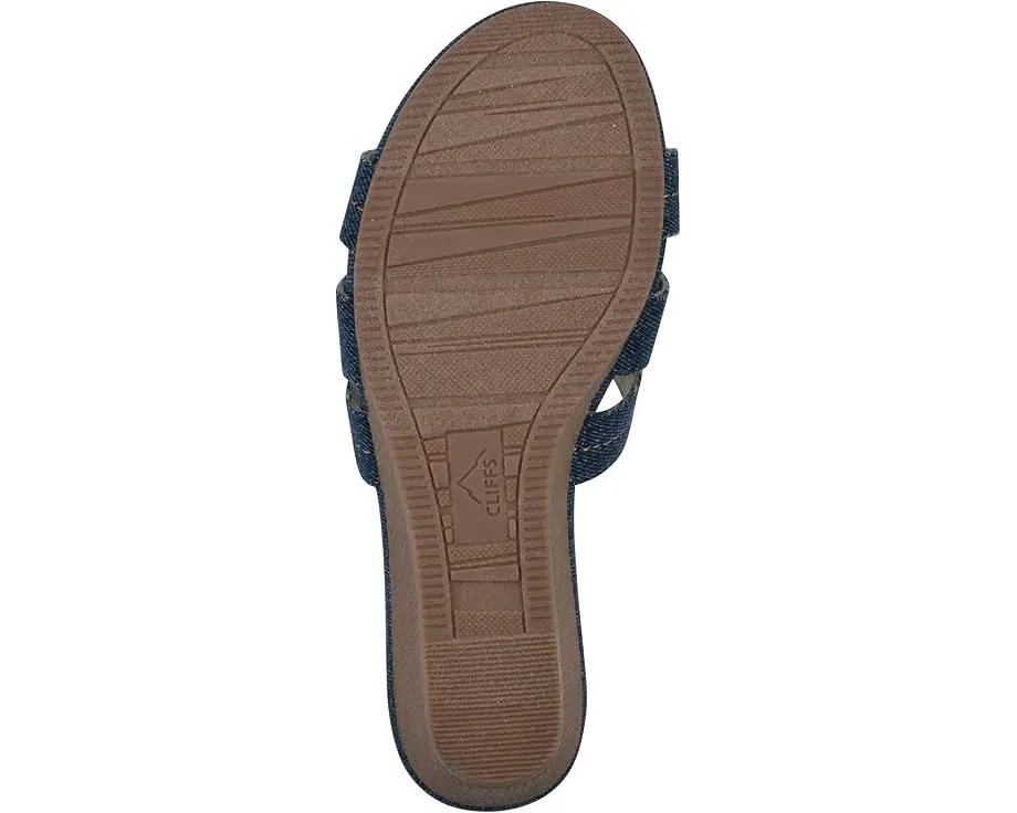 Босоножки Candyce на танкетке из искусственной кожи