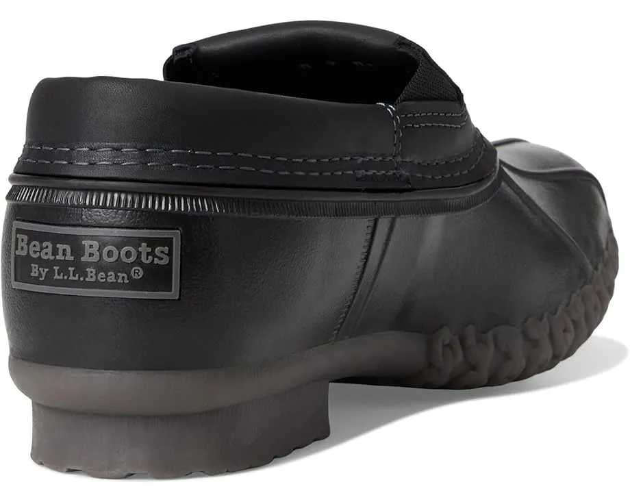 Слипоны L.L.Bean Rubber Moc из кожи с резиновой подошвой