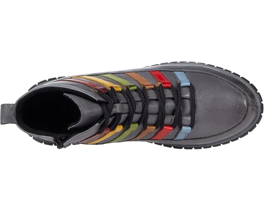 Ботильоны Spring Step Mambo с разноцветными полосками и молнией