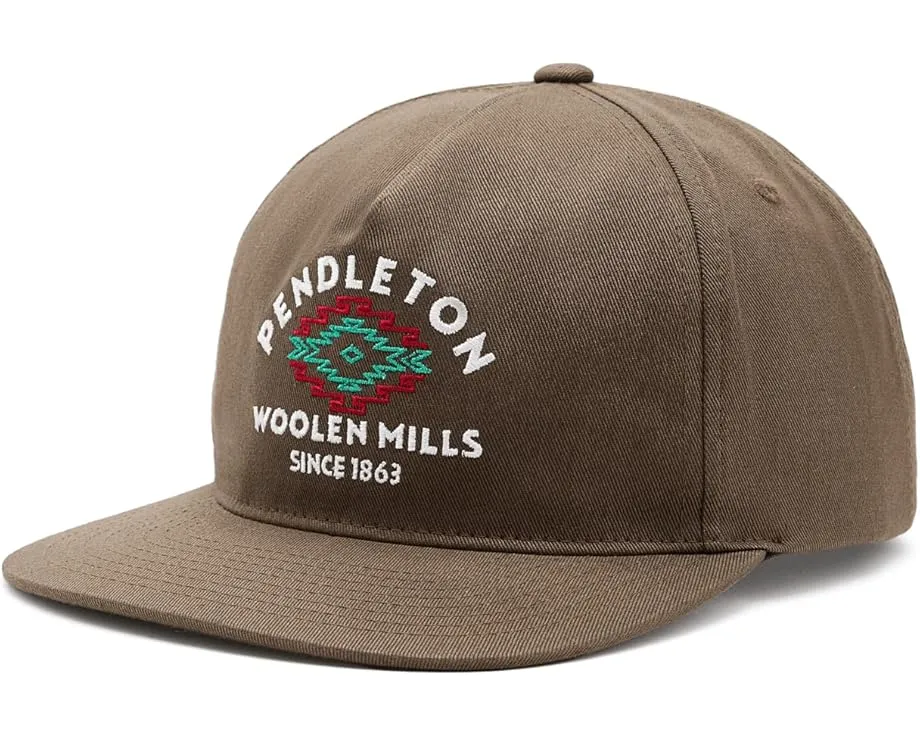 Кепка Field Trip от Pendleton с плоским козырьком и регулируемым ремешком