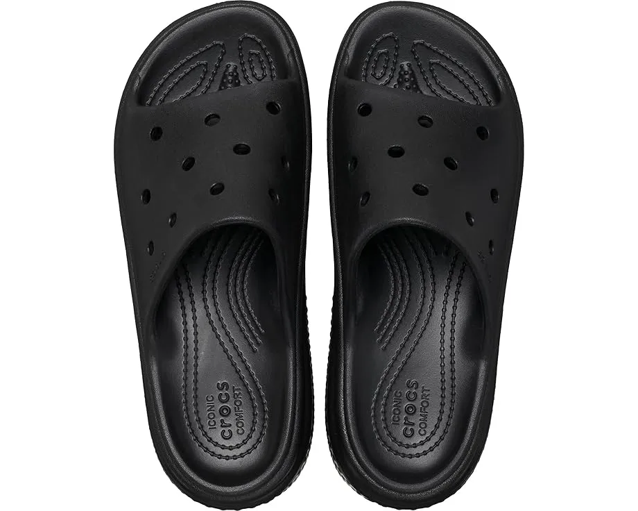 Crocs Сандалии Stomp Slide с массивной подошвой и открытым носком