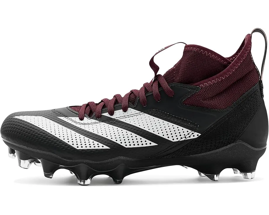 Бутсы Adidas adizero Impact с бордовыми вставками