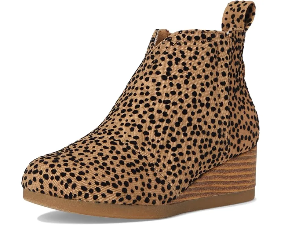 Детские сапожки TOMS Kids Clare на клиновидном каблуке с молнией