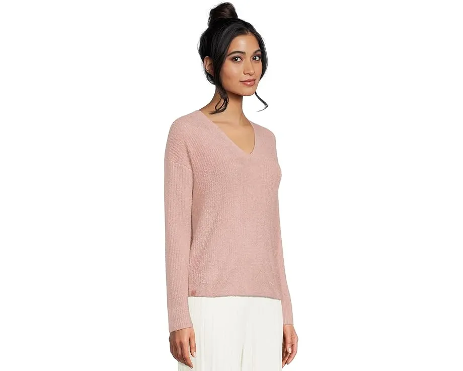 Свитшот с V-образным вырезом и завязкой на спине Barefoot Dreams