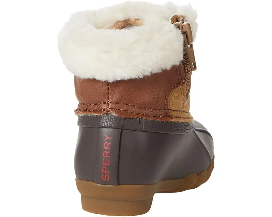 Детские зимние ботинки Sperry Alpine Saltwater с водоотталкивающей пропиткой и искусственным мехом