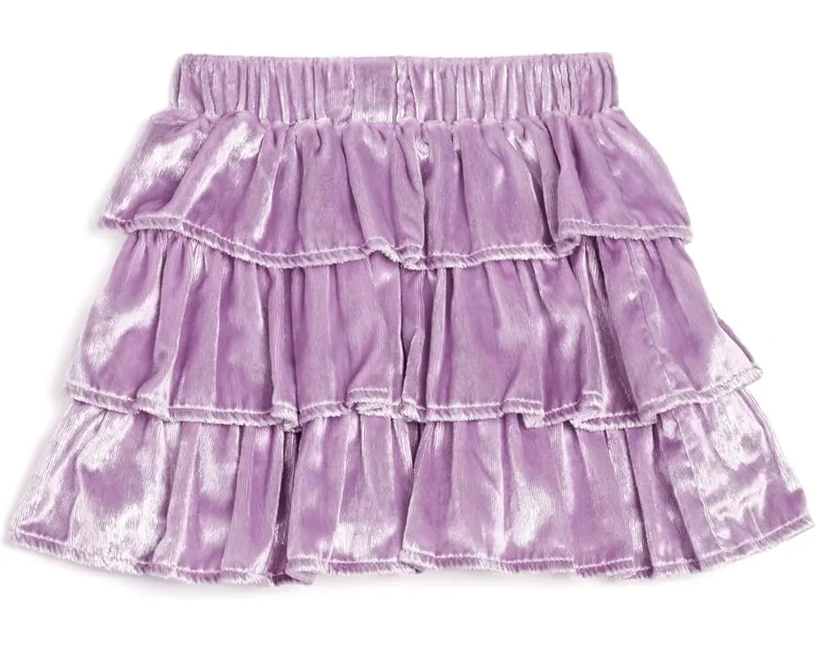 Юбка Haze Sparkle Velour Lola and The Boys с блестками и ярусами