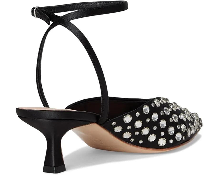 Босоножки Rio Smocked Kitten Heel на низком каблуке с острым носком Loeffler Randall