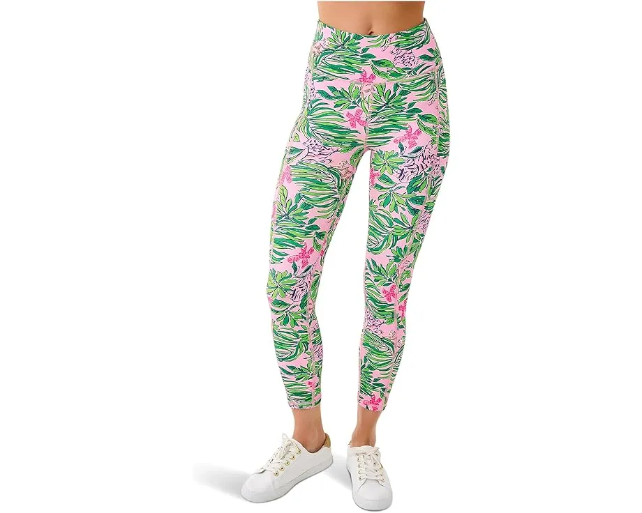 Леггинсы Lilly Pulitzer Weekender High Rise Midi с защитой от солнца