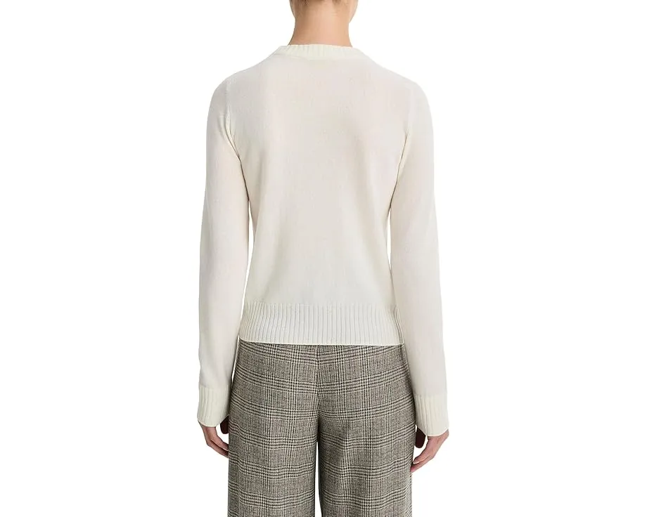 Свитер Vince Classic Crew Neck из 100% кашемира с резинками
