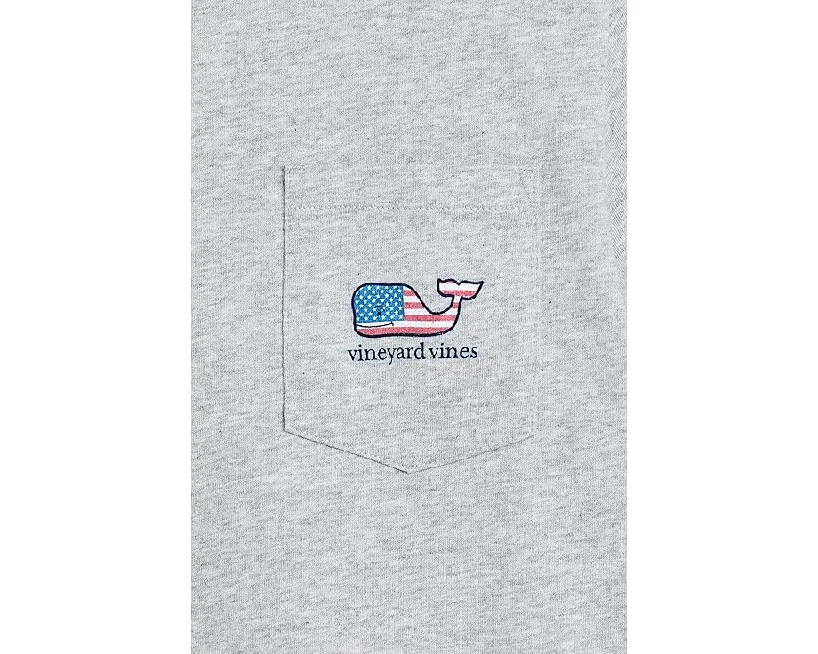 Футболка Flag Whale с коротким рукавом для детей Vineyard Vines