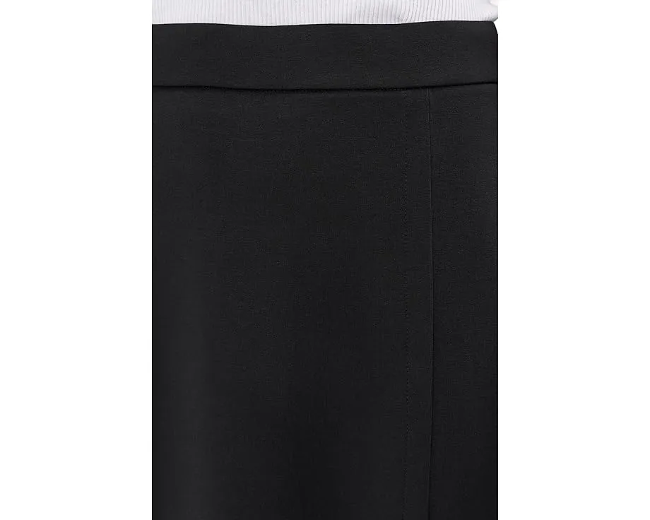 Юбка Petite Stretch Jersey Knit Eileen Fisher прямая с разрезом