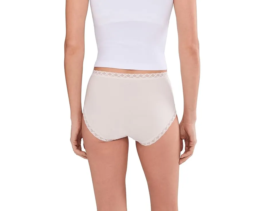 Natori Bliss Full Brief 3 шт. трусы с кружевной отделкой