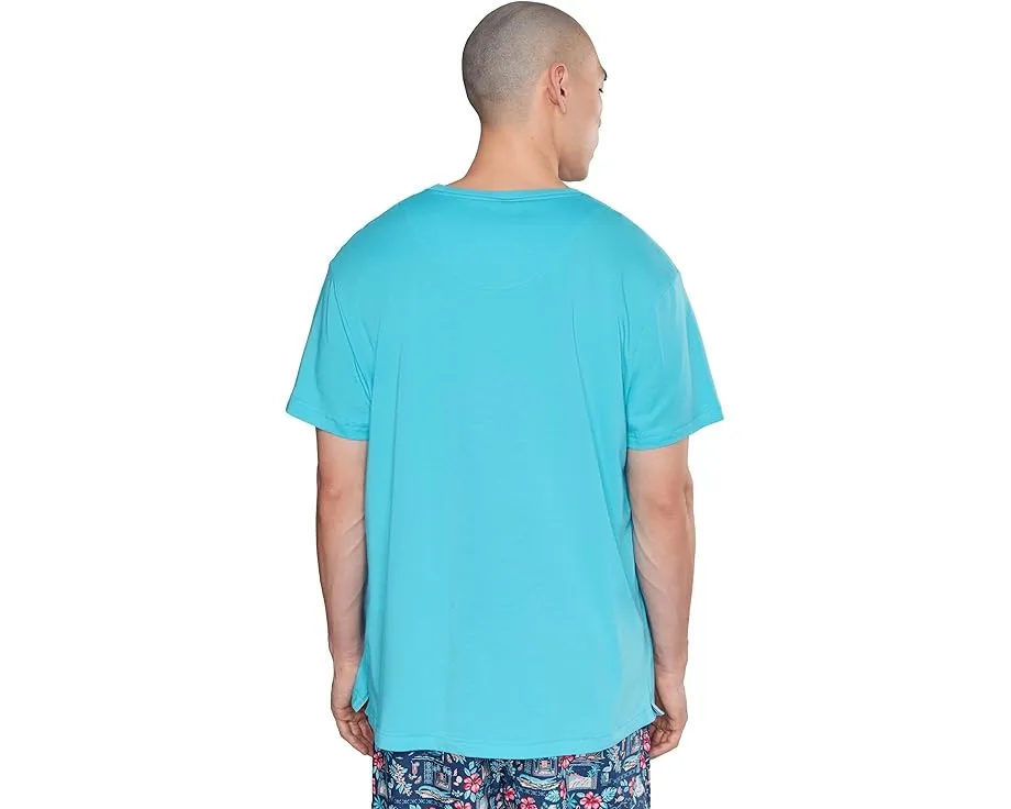 Футболка Tommy Bahama из хлопка и модала с коротким рукавом