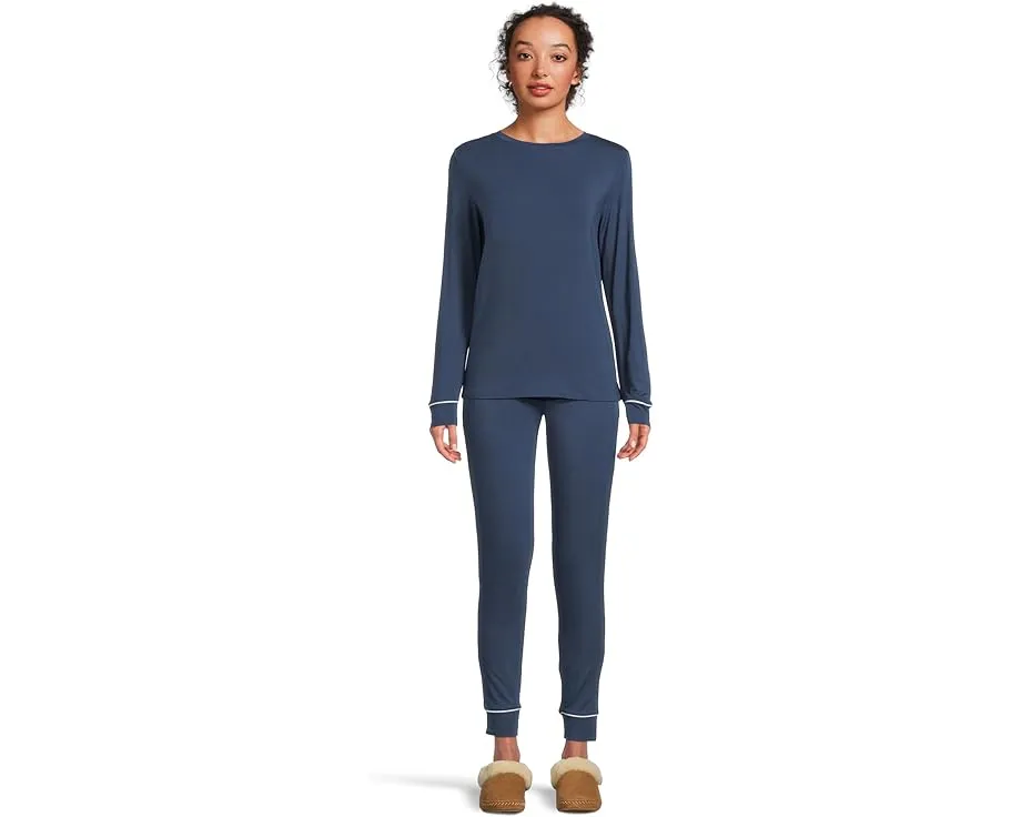 Пижамный комплект Eberjey Gisele с круглой горловиной