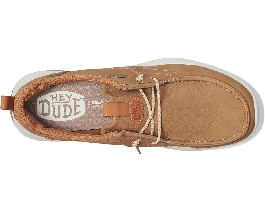 Кроссовки Hey Dude Wally Drift Classic с эластичными шнурками и памятью формы