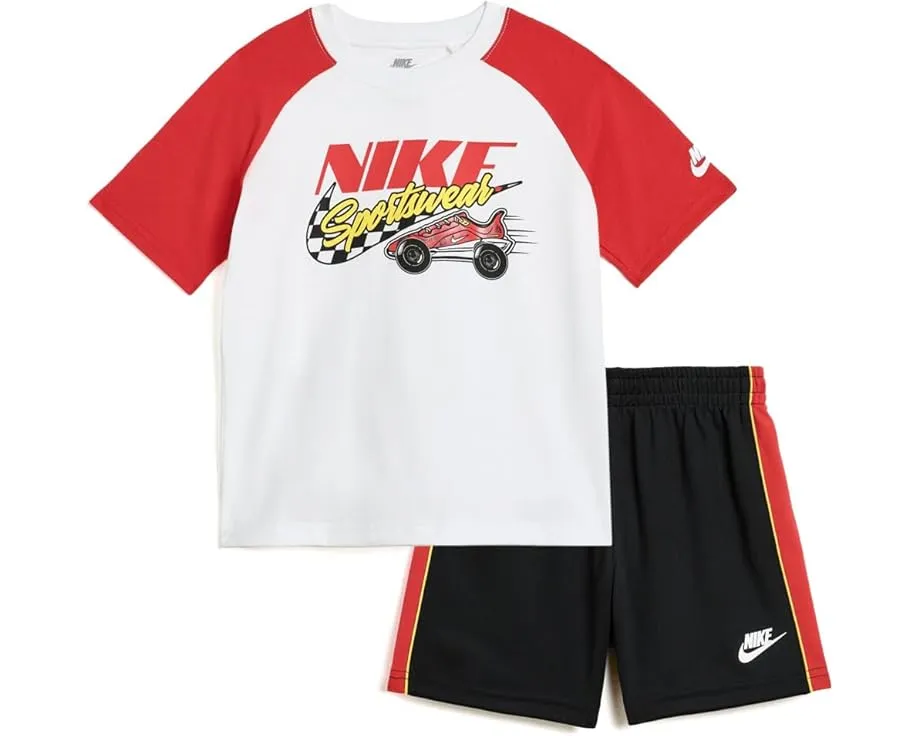 Детский спортивный набор Nike из футера Victory Lap с шортами