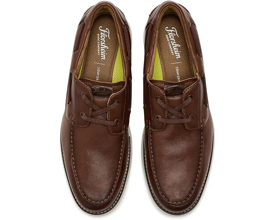 Ботинки Launch Moc Toe Boat Shoes от Florsheim с технологией Comfortech