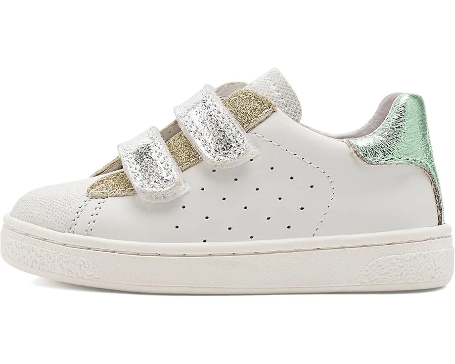 Кроссовки Hasselt 2 VL Naturino с блестящими ремешками и двойной застежкой велкро