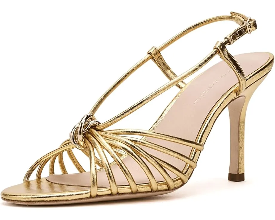 Босоножки Loeffler Randall Mareka на каблуке с ремешками и металлической фурнитурой