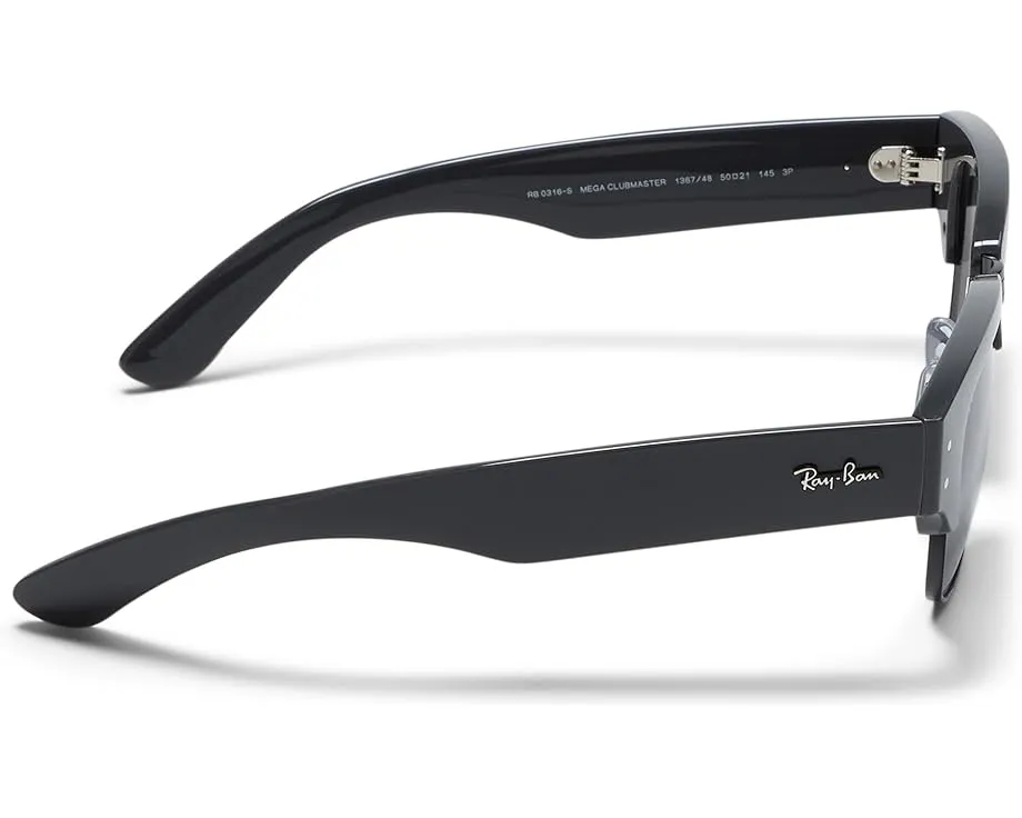 Солнцезащитные очки Ray-Ban Mega Clubmaster с поляризованными линзами