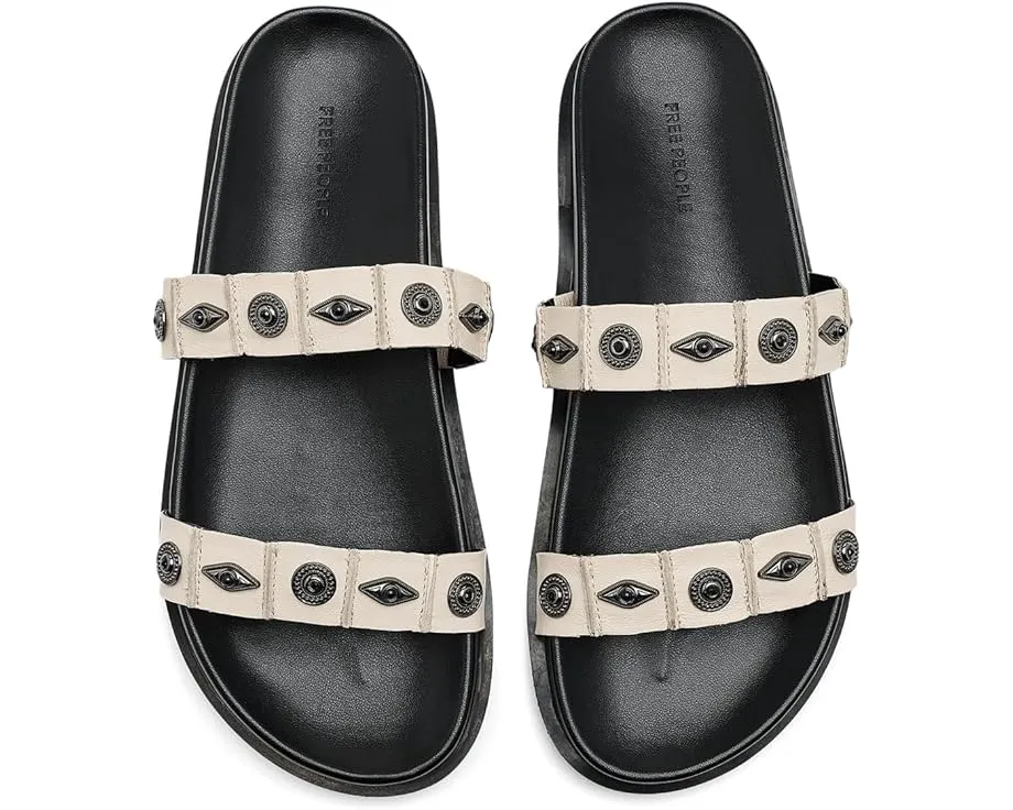 Сандалии Free People Findings на платформе с металлическими деталями