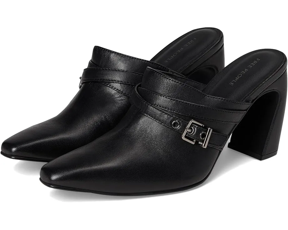 Туфли Free People Date Night на каблуке с удлиненным носком и кожаной подкладкой