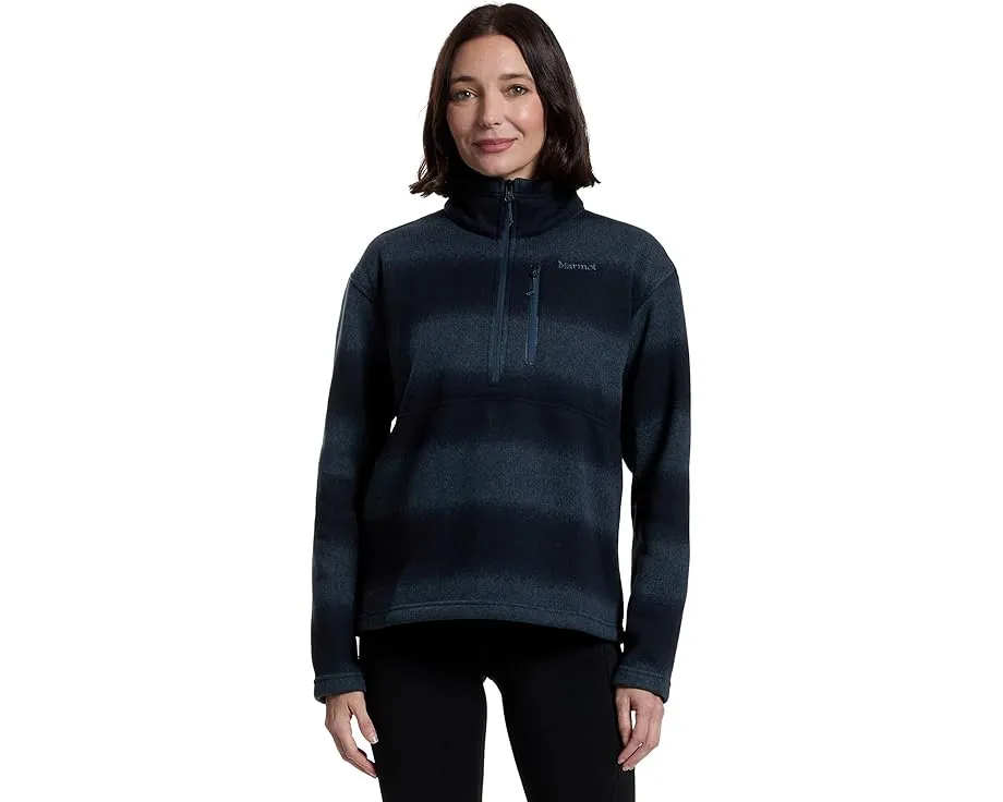 Толстовка Marmot Heavyweight Drop Line Printed с полузастежкой и принтом