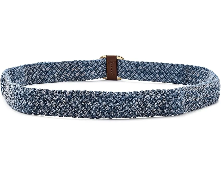 Ремень Lauren Ralph Lauren Square Slide с квадратной пряжкой и плетеным шнуром