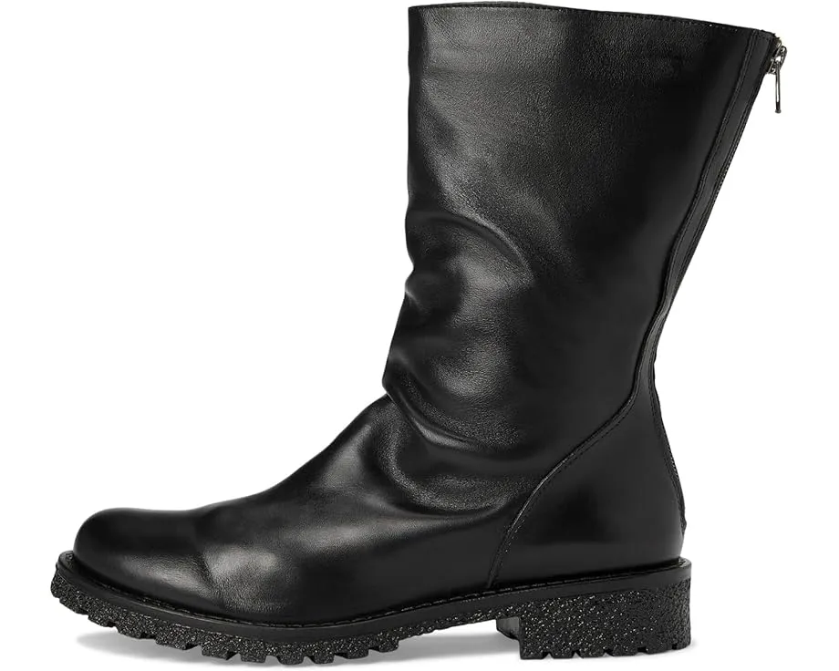 Ботинки Eric Michael Braga из мягкой кожи с круглым носком и молнией сзади