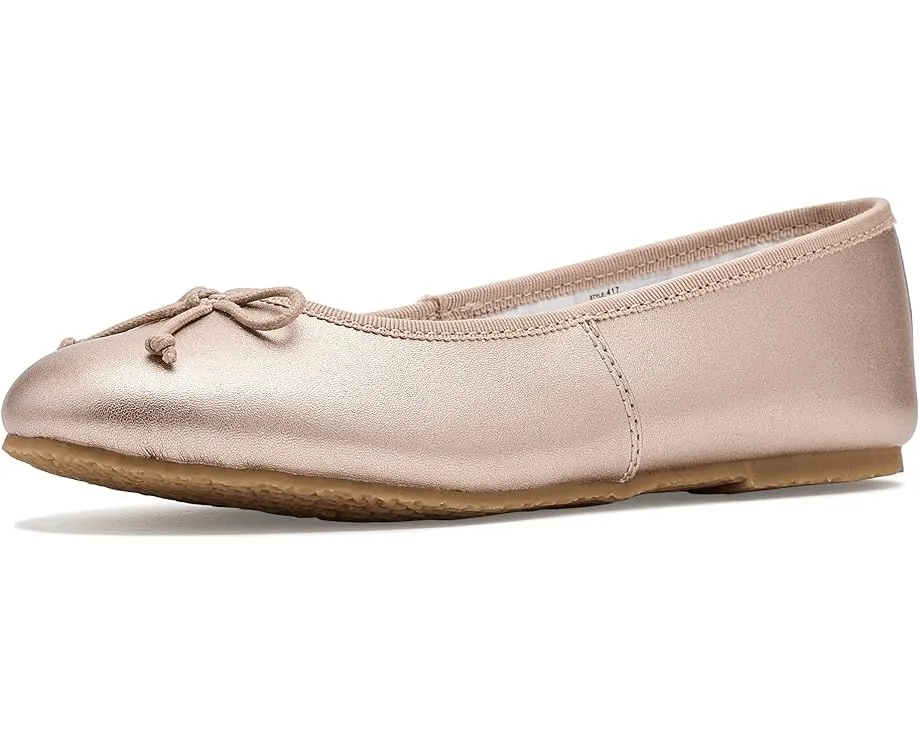 Балетки Alia для детей от L'Amour Shoes с бантом и резиновой подошвой