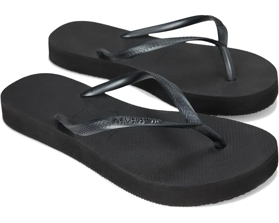 Сланцы Havaianas на платформе с амортизирующей стелькой