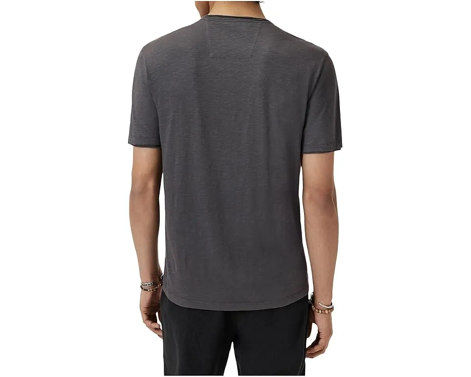 Футболка John Varvatos Miles с V-образным вырезом и необработанными краями