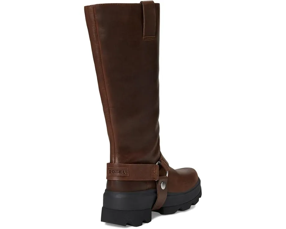 SOREL Ботинки Joan Frwd Tall до середины икры из кожи на массивном каблуке