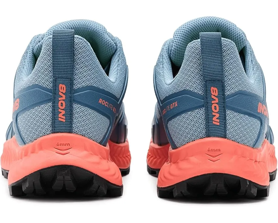 Трейловые кроссовки INOV8 RocLite GTX с мембраной GORE-TEX и подошвой Sticky Grip