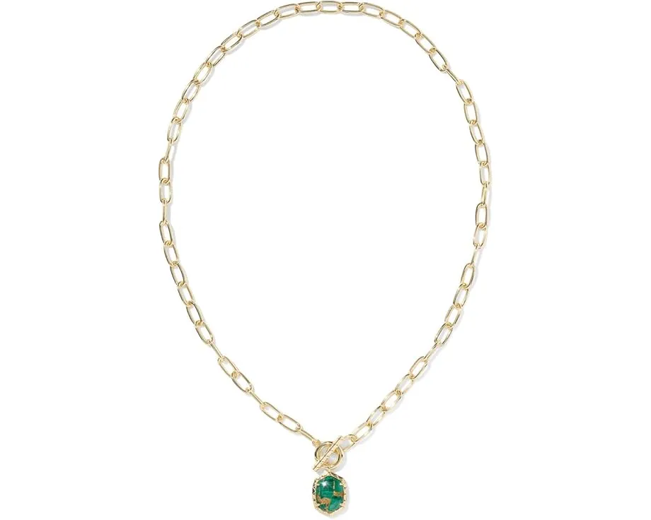 Цепочка с овальным кулоном Daphne Link And Chain от Kendra Scott