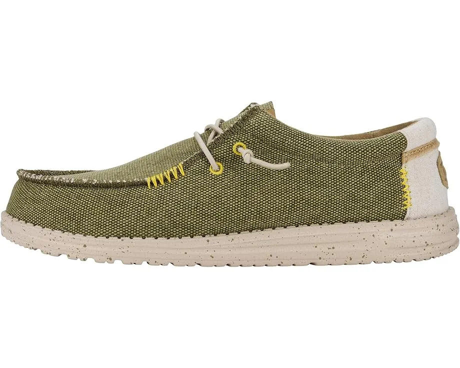 Кроссовки Hey Dude Wally Coastline Jute с плетеным верхом