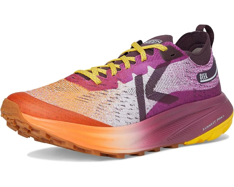 Трейловые кроссовки KEEN Seek с амортизацией QuantumFoamX и подошвой KEEN.ALL-TERRAIN