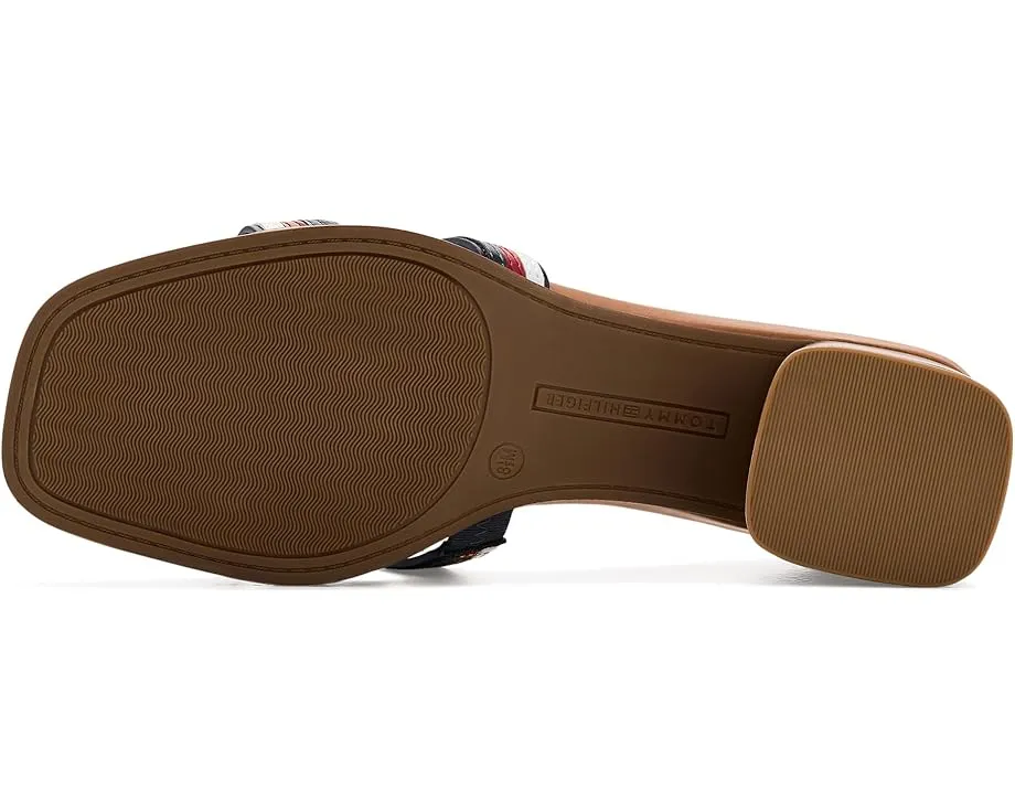 Босоножки Marica Tommy Hilfiger на блочном каблуке с переплетающимися ремешками