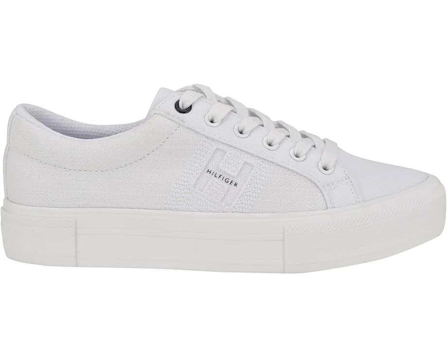 Tommy Hilfiger Aconia кроссовки из холста с тисненым логотипом и резиновой подошвой