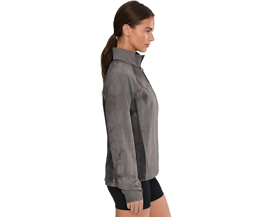 Толстовка Columbia PFG Uncharted Cloud с полузастежкой и принтом тай-дай