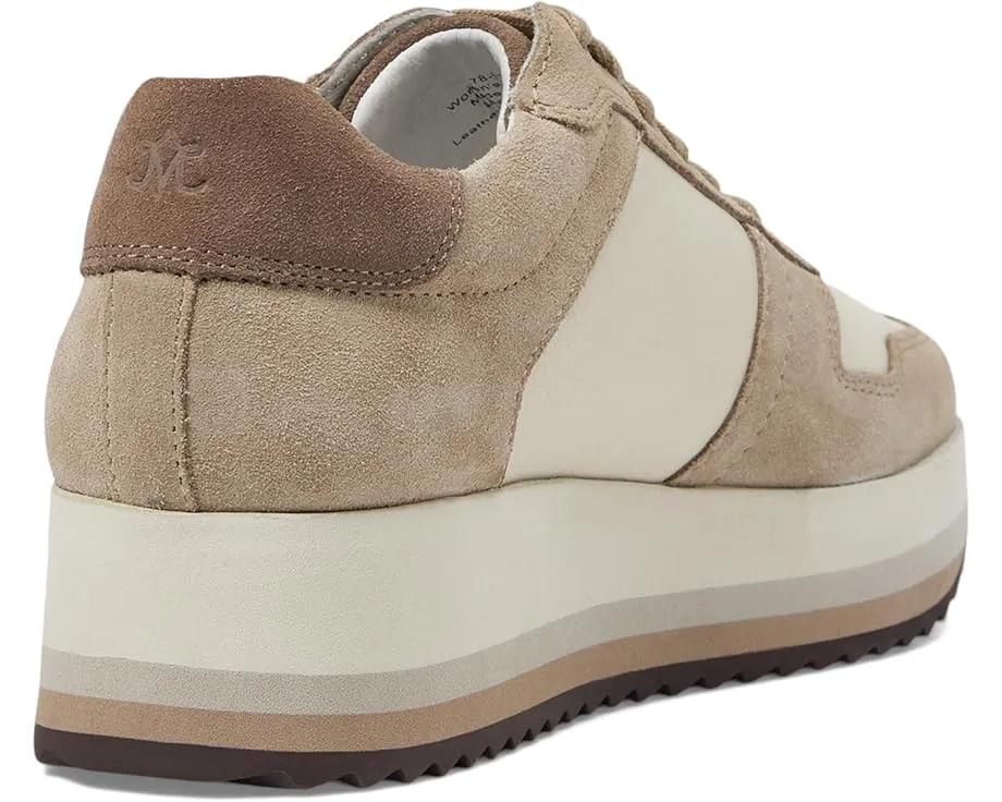 Кроссовки Johnston & Murphy Gracie Color-Block Lace-Up из замши и кожи