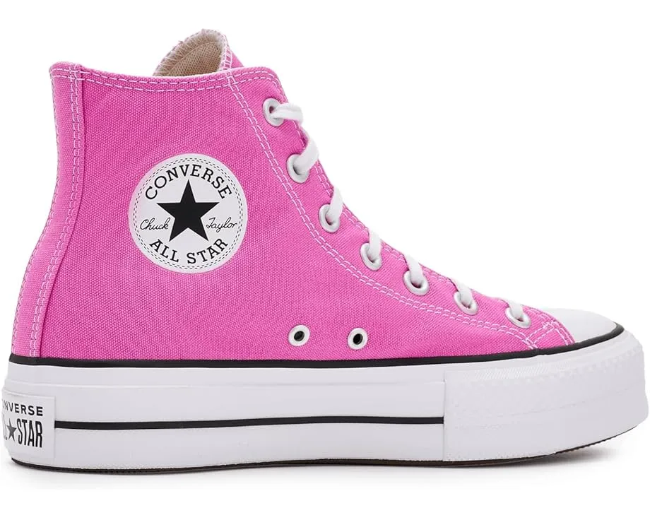 Converse Chuck Taylor All Star Lift Platform High-Top с высокой платформой и круглым носком